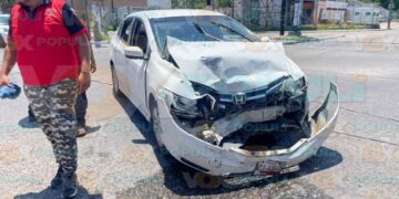 choque por alcohol en Tampico