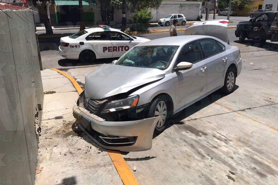 choque por Oxxo en Ciudad Victoria