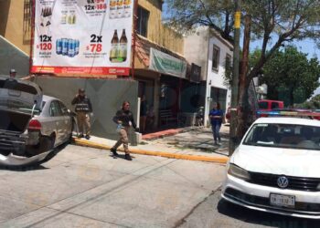 choque por Oxxo en Ciudad Victoria
