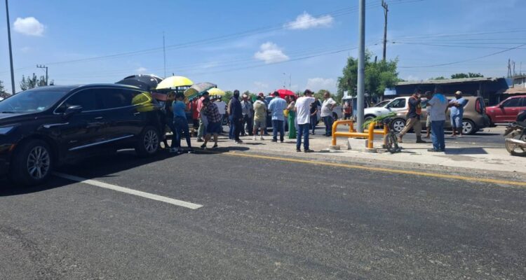 cierran carretera Tampico Mante