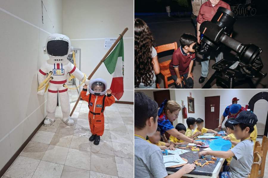 curso de verano en planetario Ciudad Victoria