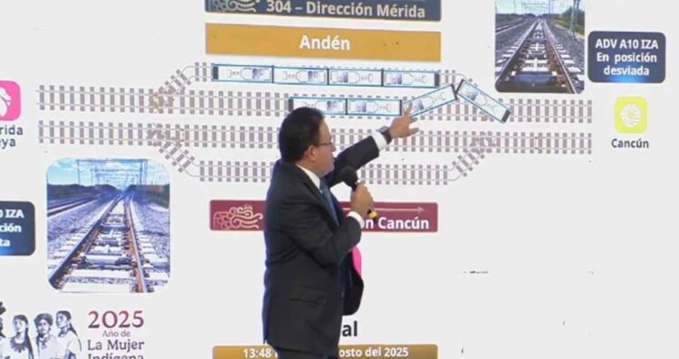descarta descarrilamiento Tren Maya