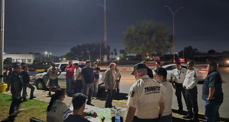 detenidos en operativo antialcohol en Matamoros