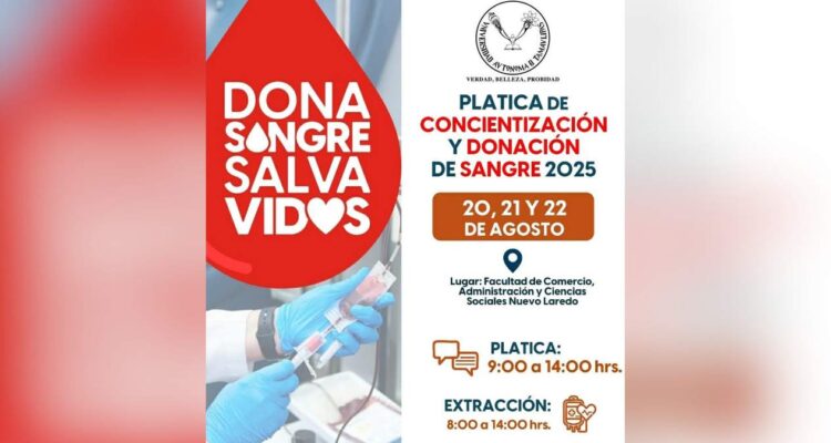 donación de sangre en Nuevo Laredo