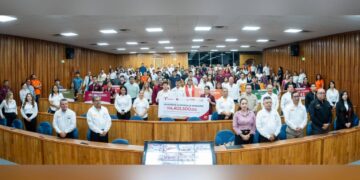 entrega de la Beca Futuro Tamaulipas
