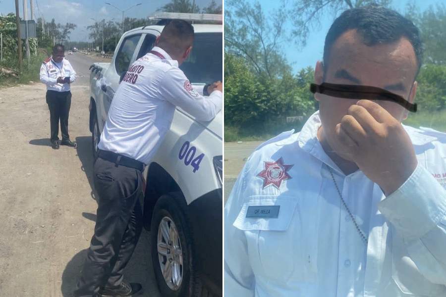 extorsión de tránsito en Ciudad Madero