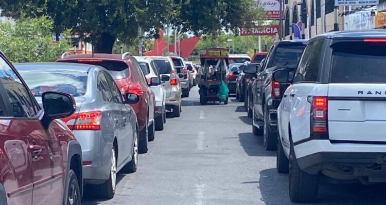 filas en puentes internacionales de matamoros