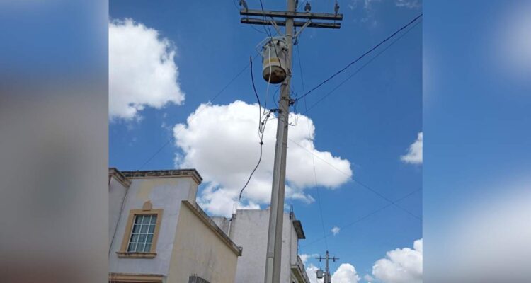 Fraccionamiento Quinta Real sin luz
