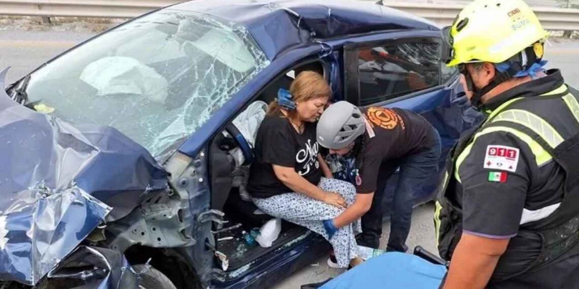 _fuerte accidente en Apodaca