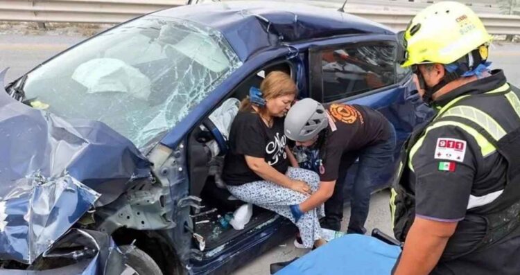_fuerte accidente en Apodaca