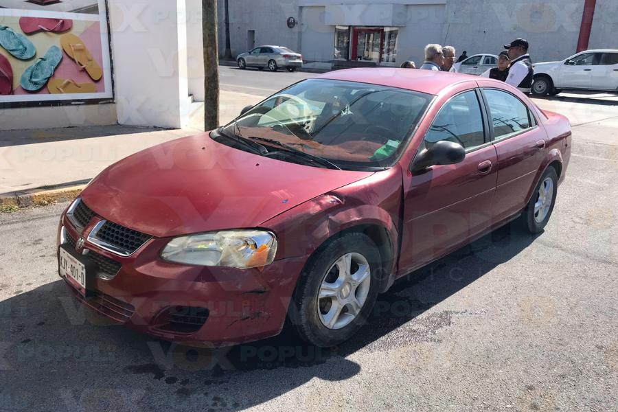 fuerte choque hoy en ciudad victoria