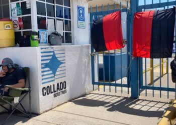 huelga en Collado en Matamoros