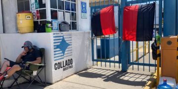 huelga en Collado en Matamoros