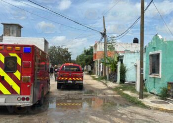 incendio en vivienda de Altamira