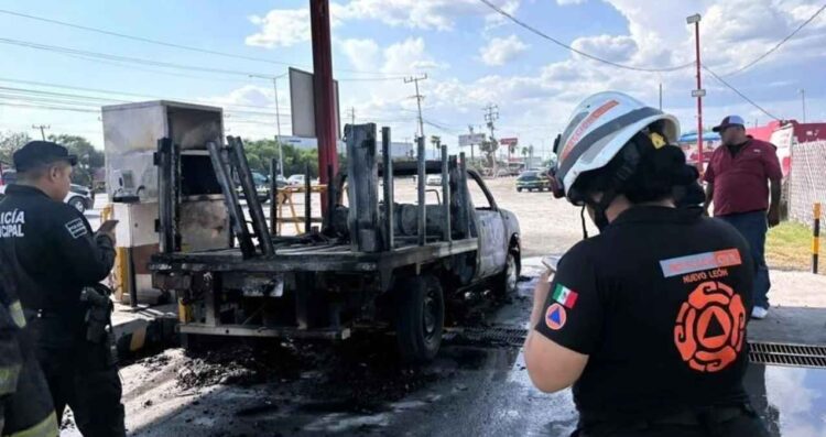 incendio gasera de Salinas Victoria
