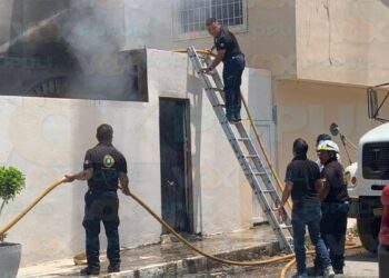 incendio hoy en Mante