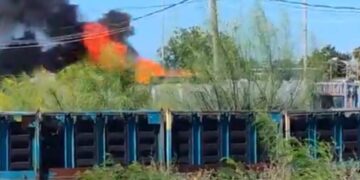 incendio hoy en Matamoros