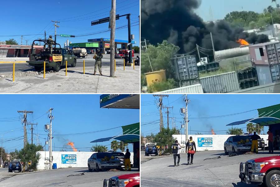 incendio hoy en Matamoros