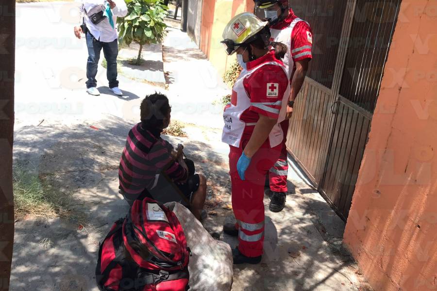 indigente agredido Ciudad Victoria