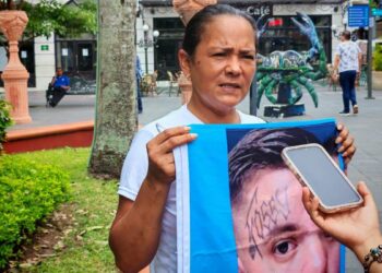 marcha por desaparecidos en sur de Tamaulipas
