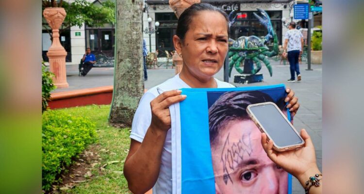 marcha por desaparecidos en sur de Tamaulipas