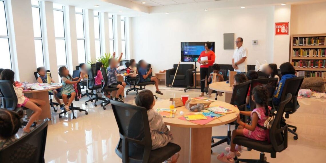 mis vacaciones en la biblioteca de nuevo laredo