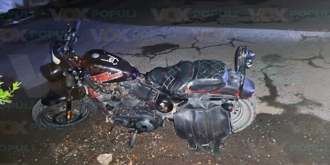 motocicleta alterada en Victoria