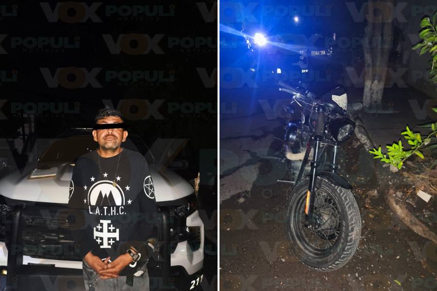 motocicleta alterada en Victoria