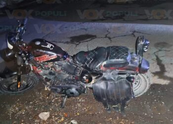 motocicleta alterada en Victoria
