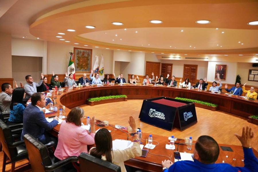 obras de pavimentación en colonia de Nuevo Laredo