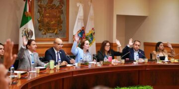 obras de pavimentación en colonia de Nuevo Laredo