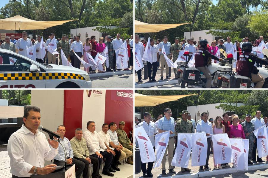 operativo regreso seguro a clases en victoria