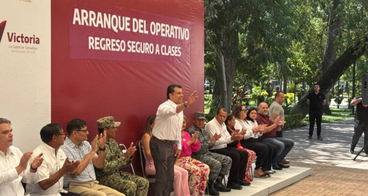 operativo regreso seguro a clases en victoria