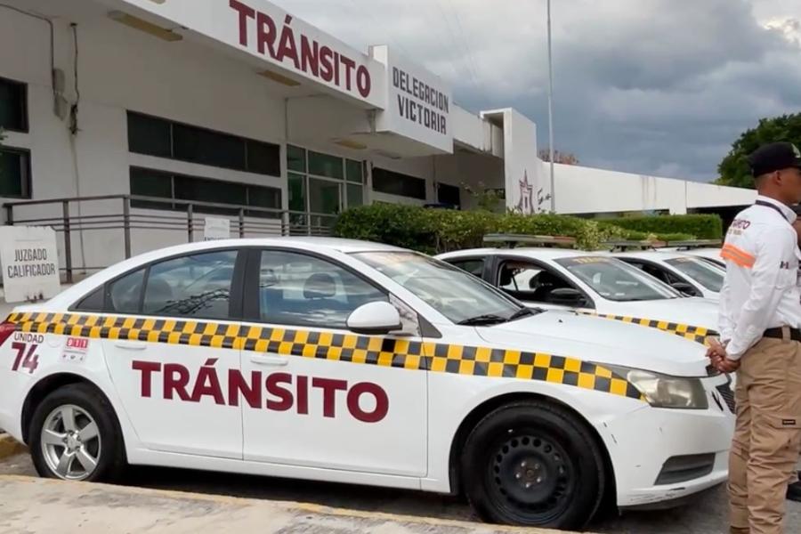 patrullas nuevas en tránsito victoria