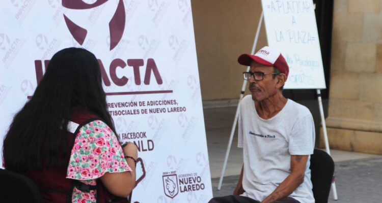 plática sobre salud mental en Nuevo Laredo