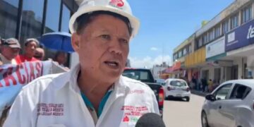 protesta de petroleros en Tampico