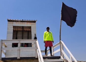 turistas de Playa Miramar