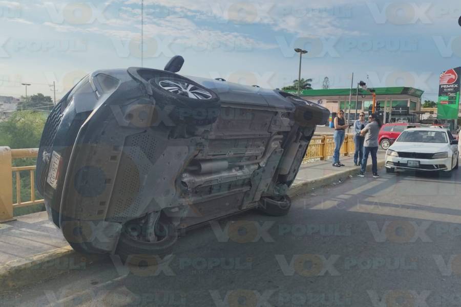 volcadura Ciudad Victoria