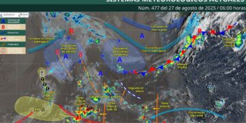 ¿Cómo afectará la circulación ciclónica a México HOY?