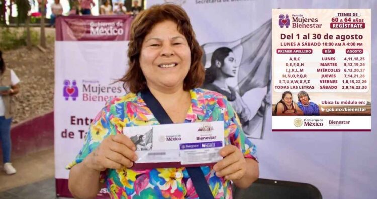 ¿Cuándo es la última semana para registrarse a la Pensión Mujeres Bienestar y a quiénes les tocará?