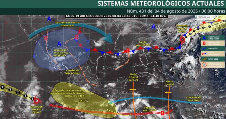 ¿Dónde habrá temperaturas superiores a los 40 grados?