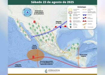 sábado 23 de agosto clima