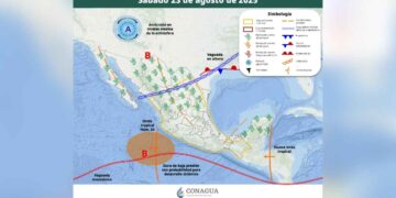 sábado 23 de agosto clima