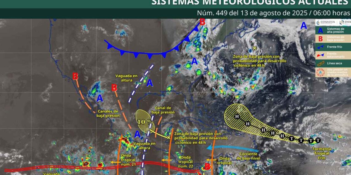 ¿Habrá lluvias intensas este miércoles debido al monzón mexicano? Así estará el clima