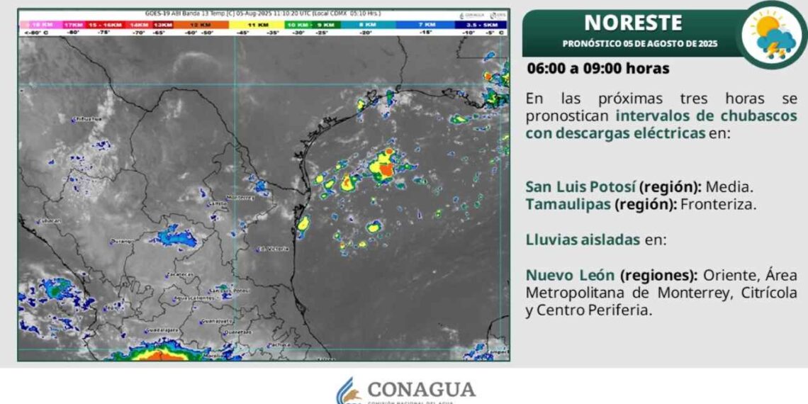 ¿Habrá temperaturas superiores a los 30 grados este martes en Tamaulipas?