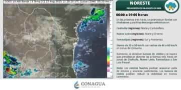 ¿Lluvias o altas temperaturas hoy en Tamaulipas? Conoce el pronóstico del SMN