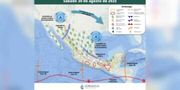 sábado 30 agosto clima