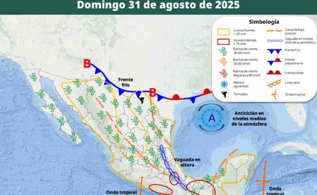 ¿Qué día podría ingresar a México el primer Frente Frío de este 2025, según el SMN?