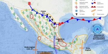 ¿Qué estados de México se verán afectados con el posible ingreso del primer frente frío?