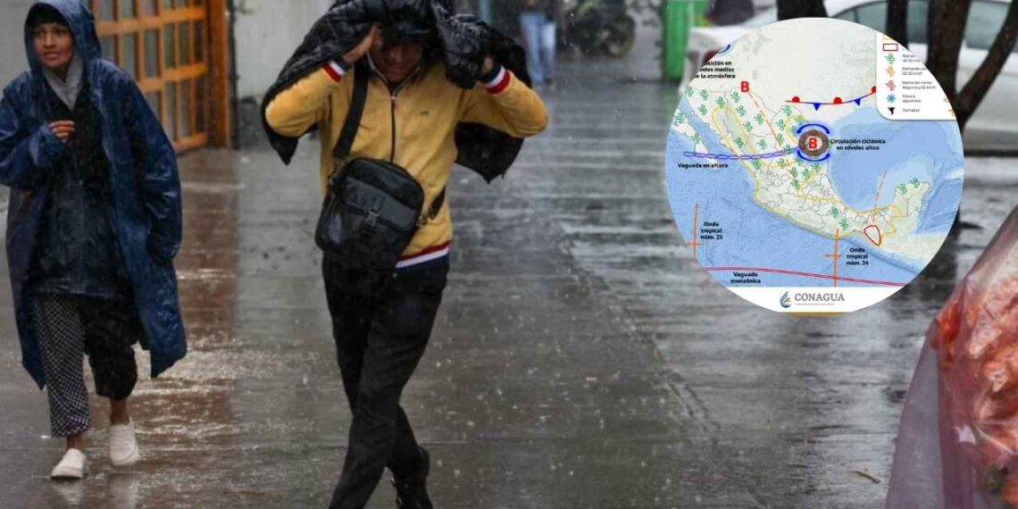 ¿Qué estados se verán afectados por lluvias intensas MAÑANA?